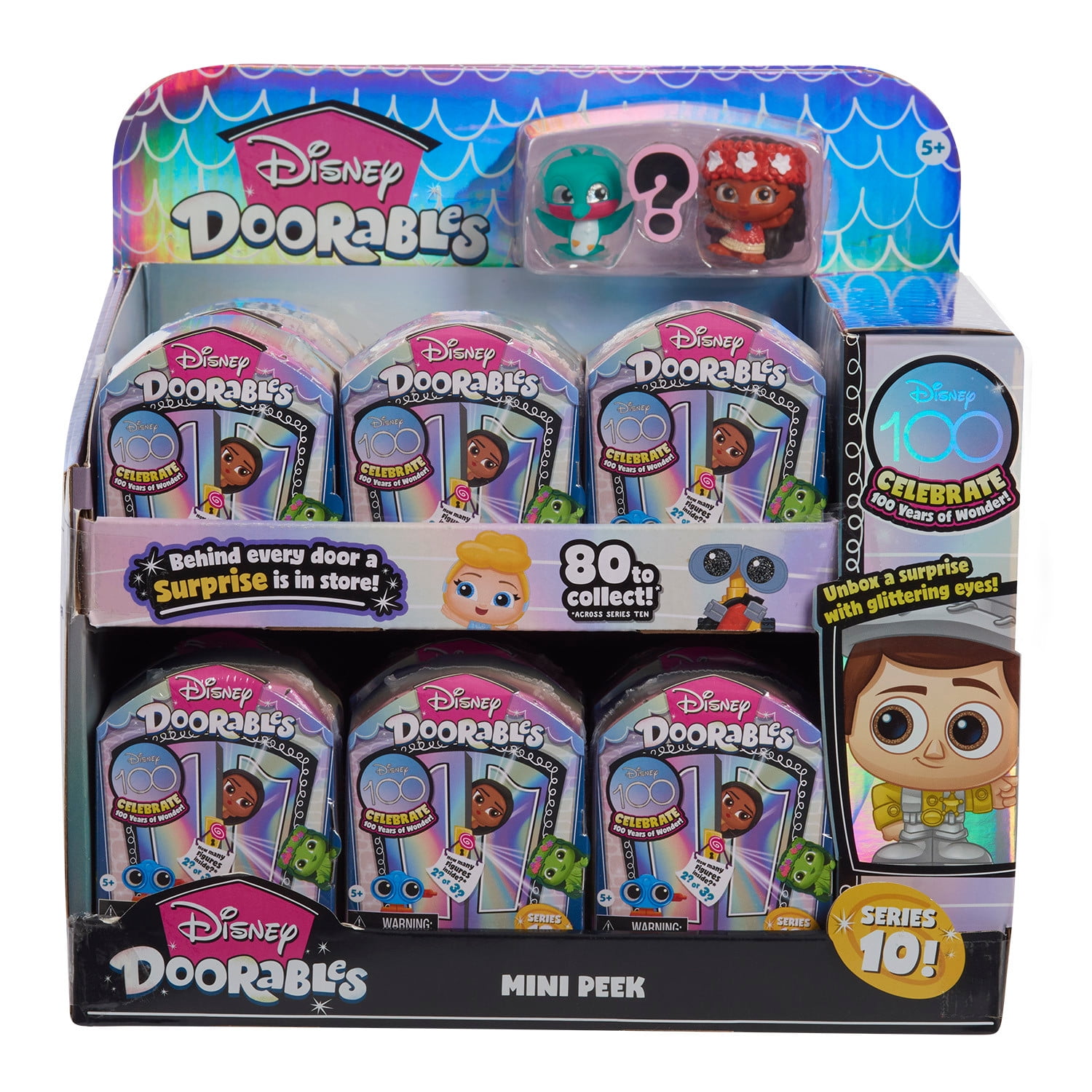 Disney Doorables NEW Wish Collector Peek, Collectible Blind Bag Figures,  Officially Licensed Kids Toys for Ages 5 Up by Just Play