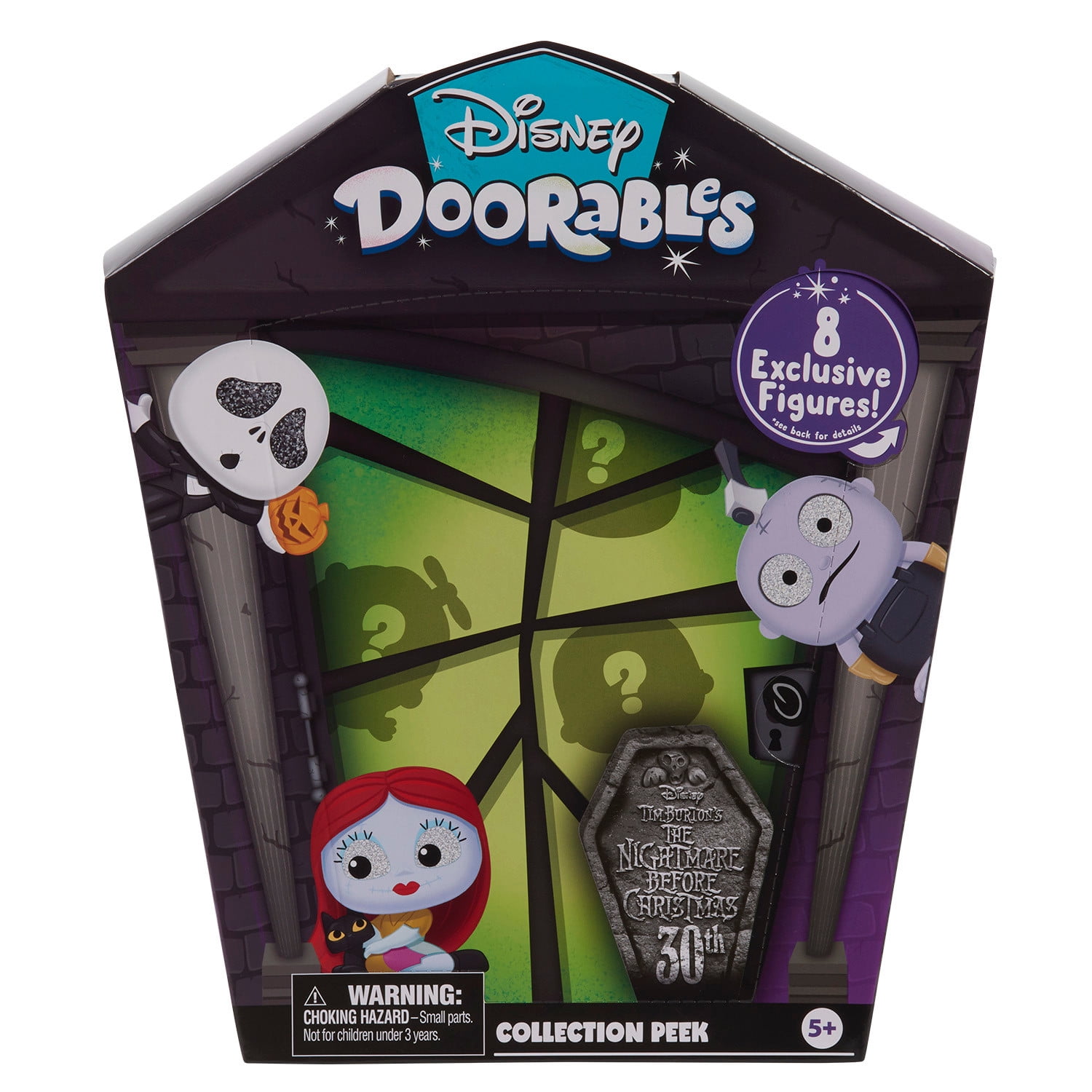 Disney Doorables NEW Tim Burtons The Nightmare Before Christmas Collector Pack, Collectible Blind Bag Figures, Kids Toys for Ages 5 up, Walmart Exclusive