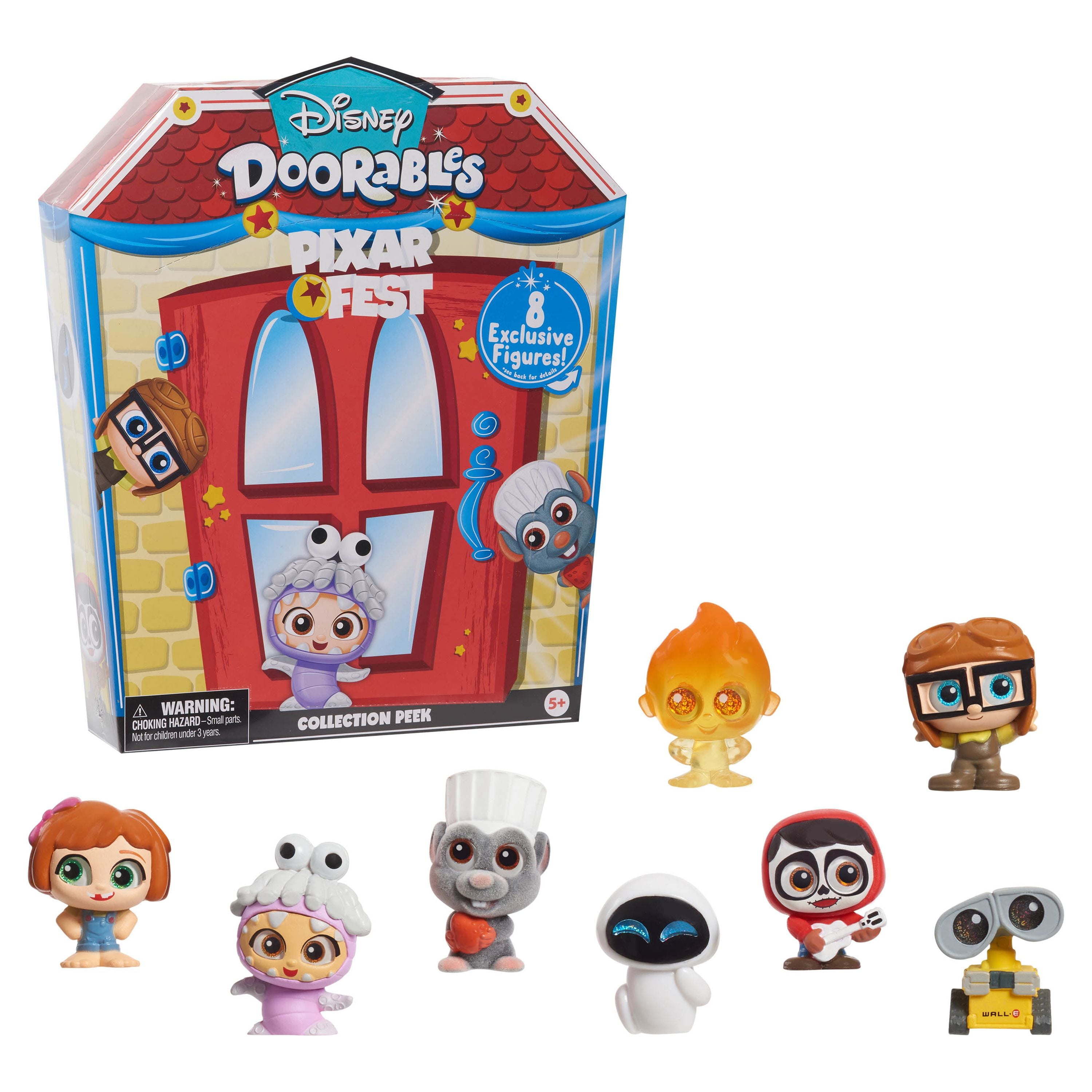 Disney Doorables Pixar Fest Collection Peek, Officially Licensed Kids Toys  for Ages 5 Up, Gifts and Presents