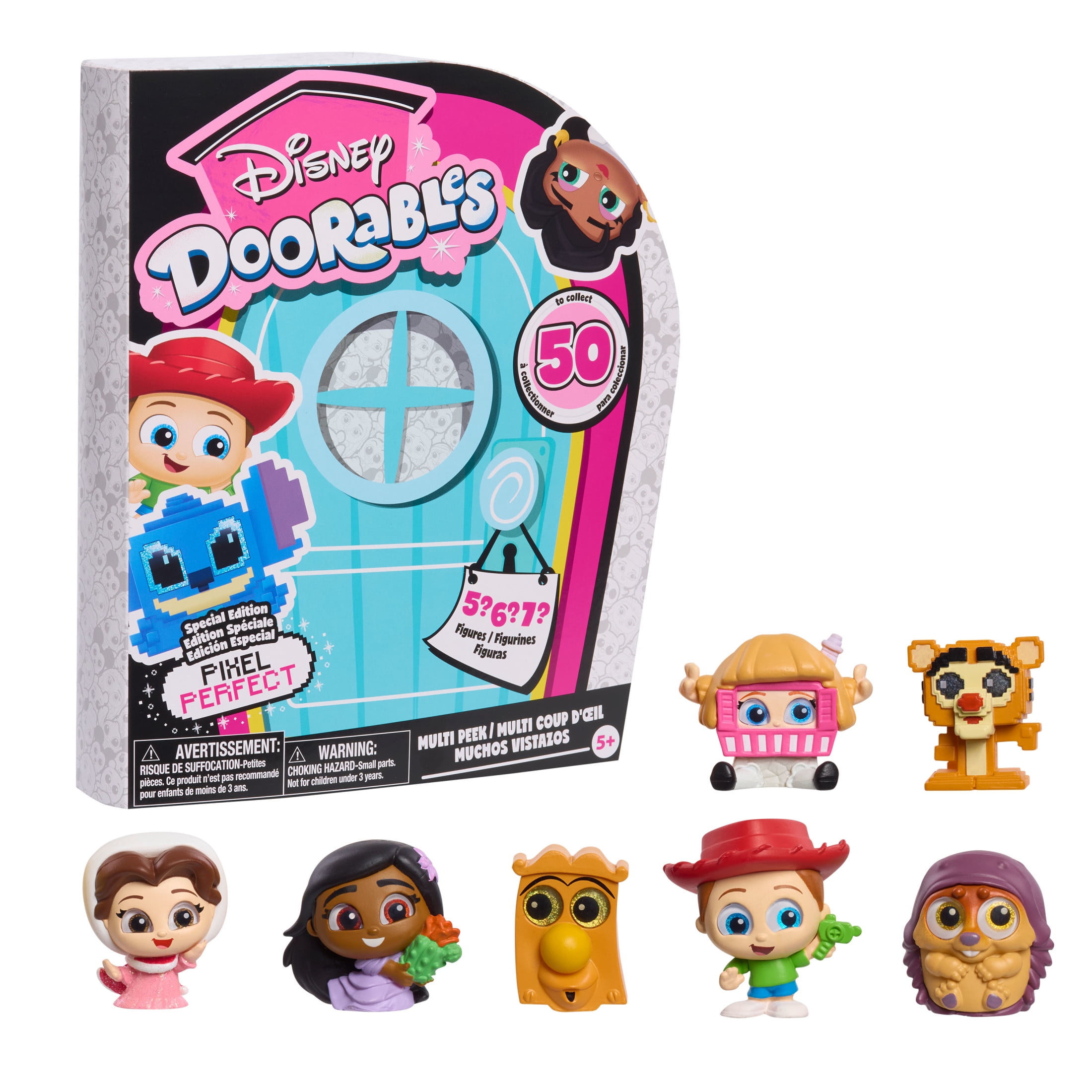 Disney Doorables Pixel Perfect Multi Peek, Surprise 1.5-inch