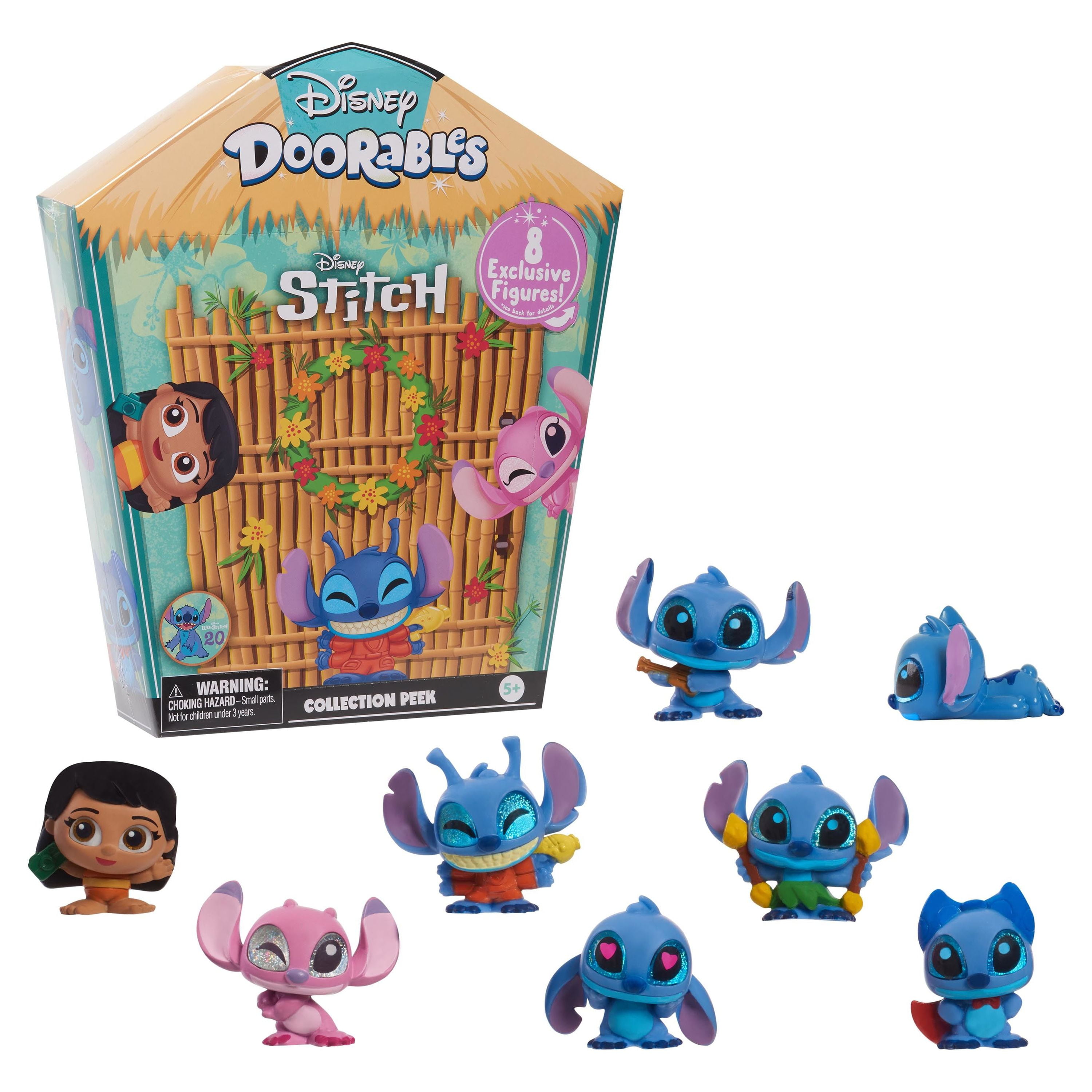 Disney Doorables Stitch Collection Peek, Officially Licensed Kids Toys for  Ages 5 Up, Gifts and Presents