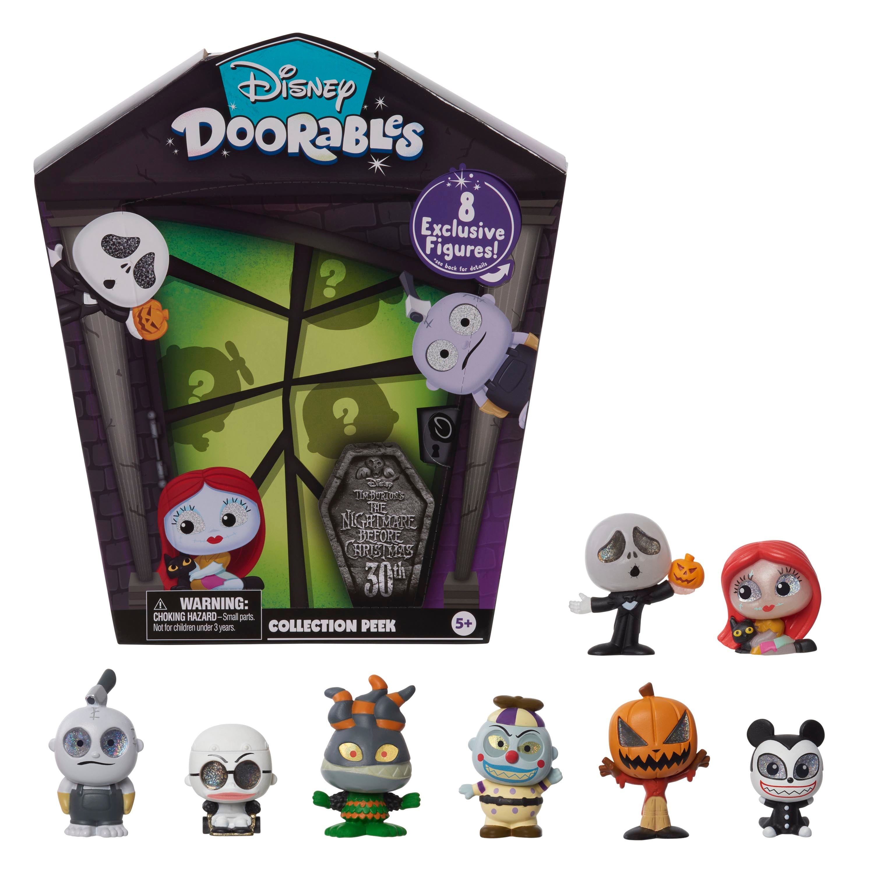 Disney Doorables Tim Burton’s The Nightmare Before Christmas Collector Peek, Collectible Blind
