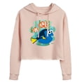 Nemo Dc Disney - Dory, Marlin, & Nemo Women's Cropped Graphic Hoodie - Walmart.com