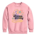 thumbnail image 1 of Disney - Dream Strong Rapunzel Boys' Graphic Long Sleeve Fleece Sweatshirt, 1 of 3