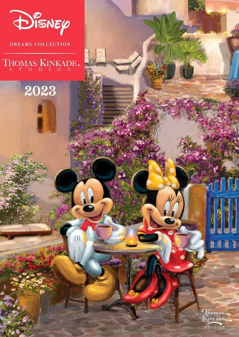 Disney Dreams Collection by Thomas Kinkade Studios: 12-Month 2023 Monthly/Weekly (Calendar)