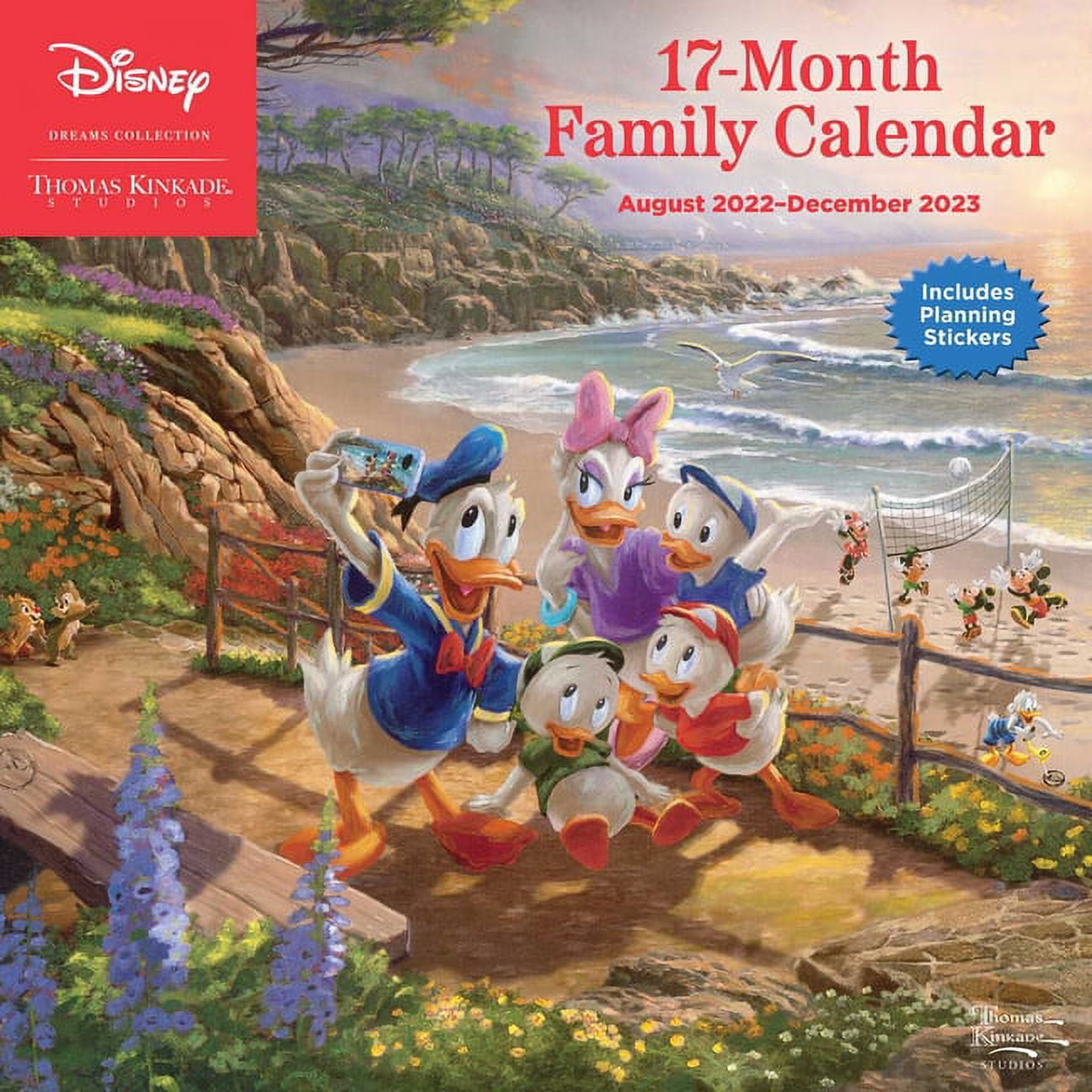 Disney Dreams Collection by Thomas Kinkade Studios: 17-Month 2022-2023  Family Wa (Calendar) - Walmart.com