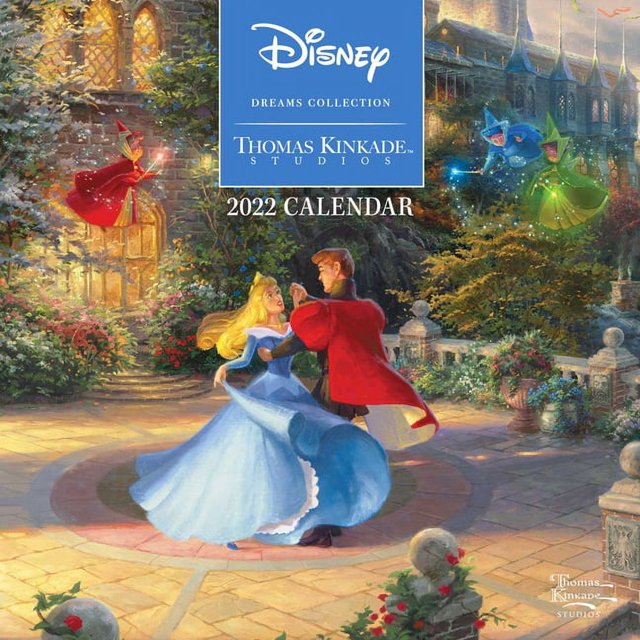 Disney Dreams Collection by Thomas Kinkade Studios: 2022 Mini Wall