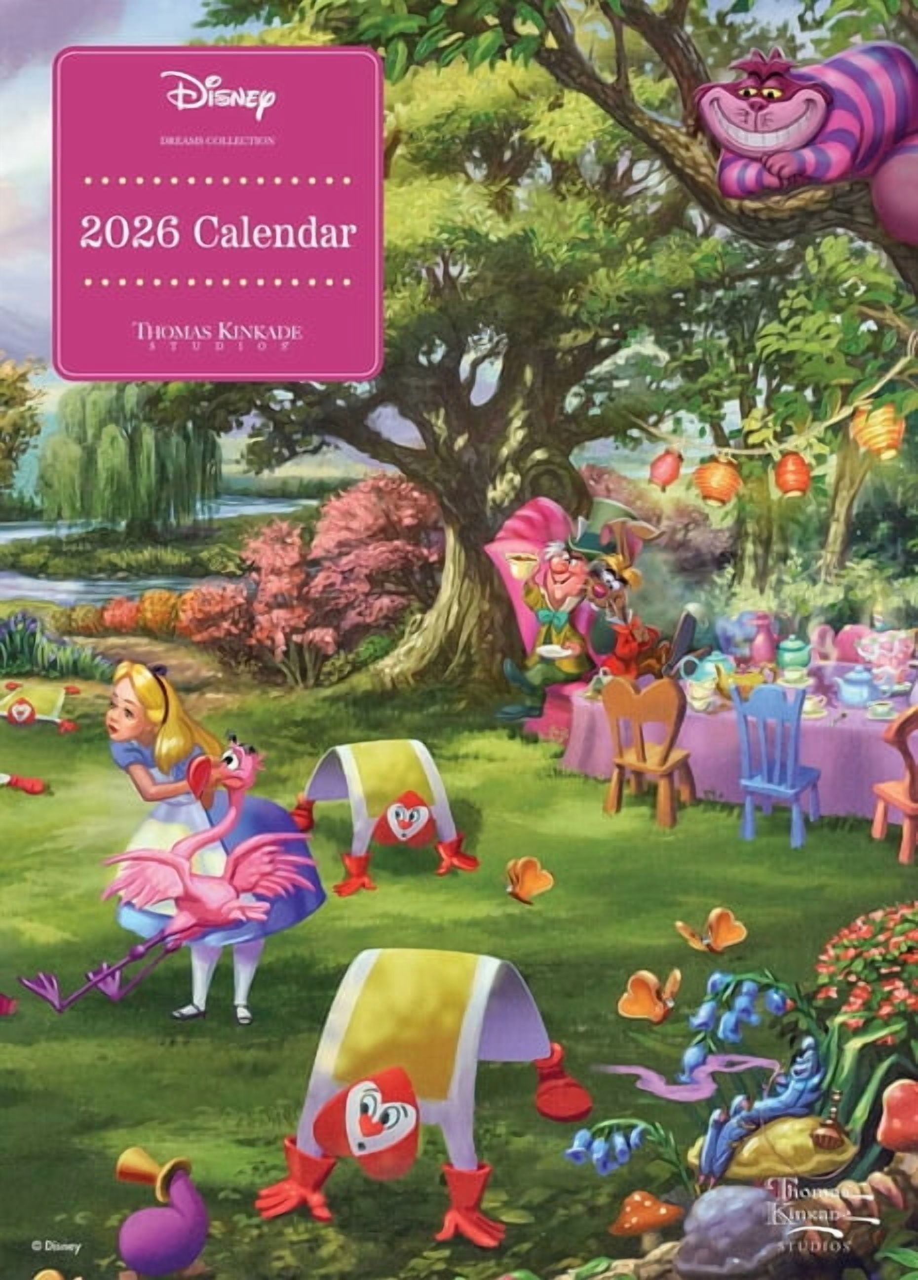 Disney Dreams Collection by Thomas Kinkade Studios 2026 Engagement Calendar, (Paperback)