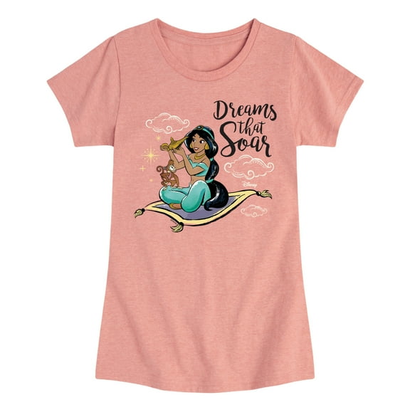 Disney - Dreams That Soar  - Toddler & Youth Girls Short Sleeve Graphic T-Shirt