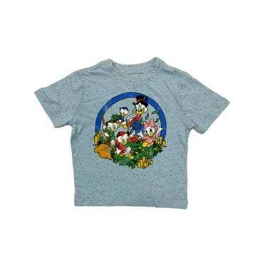 Disney Duck Tails Infant & Toddler Boys Blue Donald & Scrooge T-Shirt Shirt 3T