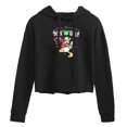 thumbnail image 1 of Disney - Duck The Halls - Juniors Cropped Pullover Hoodie, 1 of 5