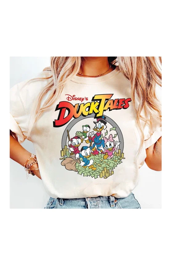 Disney DuckTales Characters Unisex T shirt Adult Shirt T-shirt 37014