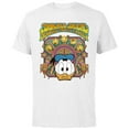 thumbnail image 1 of Disney DuckTales Donald Duck Devoted to His Family Retro - Short Sleeve Cotton T-Shirt for Adults - Customized-White, 1 of 5