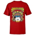 thumbnail image 1 of Disney DuckTales Donald Duck Devoted to His Family Retro - Short Sleeve T-Shirt for Kids - Customized-Red, 1 of 5