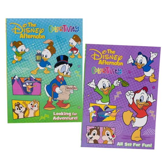 Disney Ducktales 64pg Coloring Book- 2 PCS