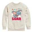 thumbnail image 1 of Disney Dumbo Animated - Don't Just Fly; Soar - Toddler & Youth Crewneck Fleece Sweatshirt, 1 of 5