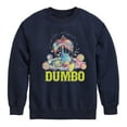 thumbnail image 1 of Disney Dumbo Animated - Psychedelic Happiness - Toddler & Youth Crewneck Fleece Sweatshirt, 1 of 5