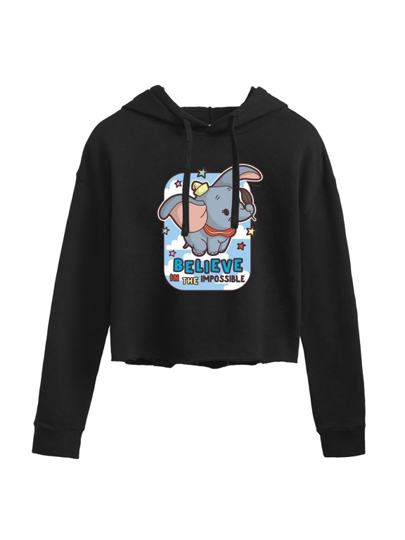 - Dumbo Women's Cropped Graphic Hoodie