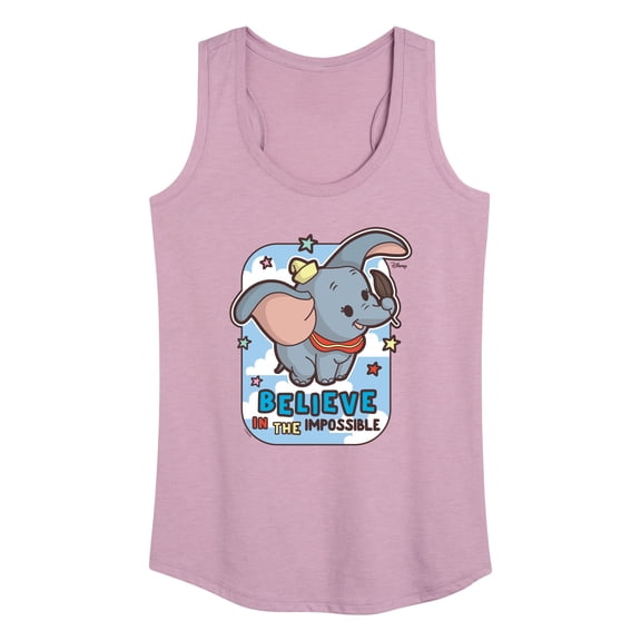 Disney - Dumbo - Believe In The Impossible - Women's Racerback Tank Top