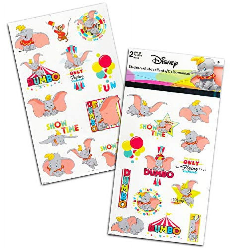 Disney Dumbo Coloring Book Set Dumbo Coloring Book, Play Pack, Tattoos