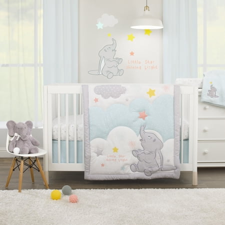 Disney Dumbo Crib 3 Piece Bedding Set