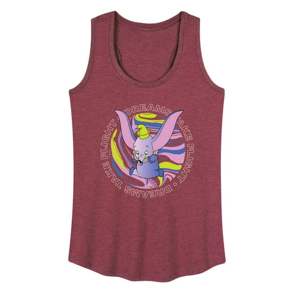 Disney - Dumbo - Dreams Take Flight - Women's Racerback Tank Top