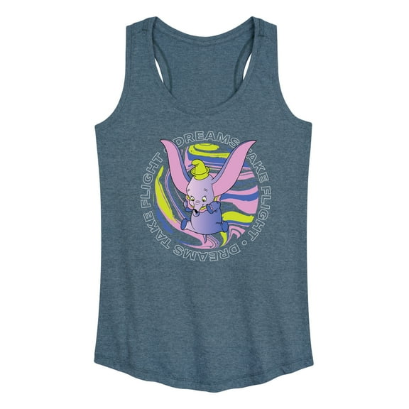 Disney - Dumbo - Dreams Take Flight - Women's Racerback Tank Top