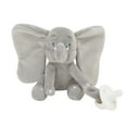 thumbnail image 1 of Disney Dumbo Grey Super Soft Plush Pacifier Buddy, 1 of 4