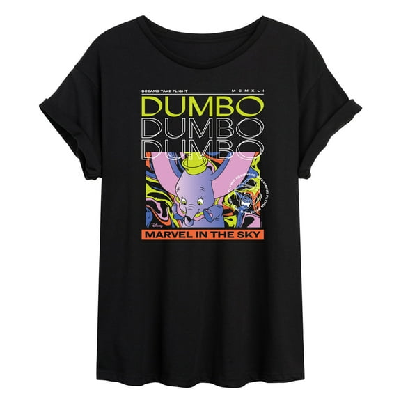 Disney - Dumbo - Marvel In The Sky - Women's Oversized T-Shirt