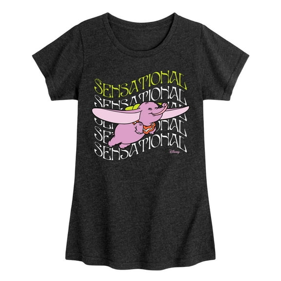 Disney - Dumbo - Sensational - Toddler & Youth Girls Short Sleeve Graphic T-Shirt