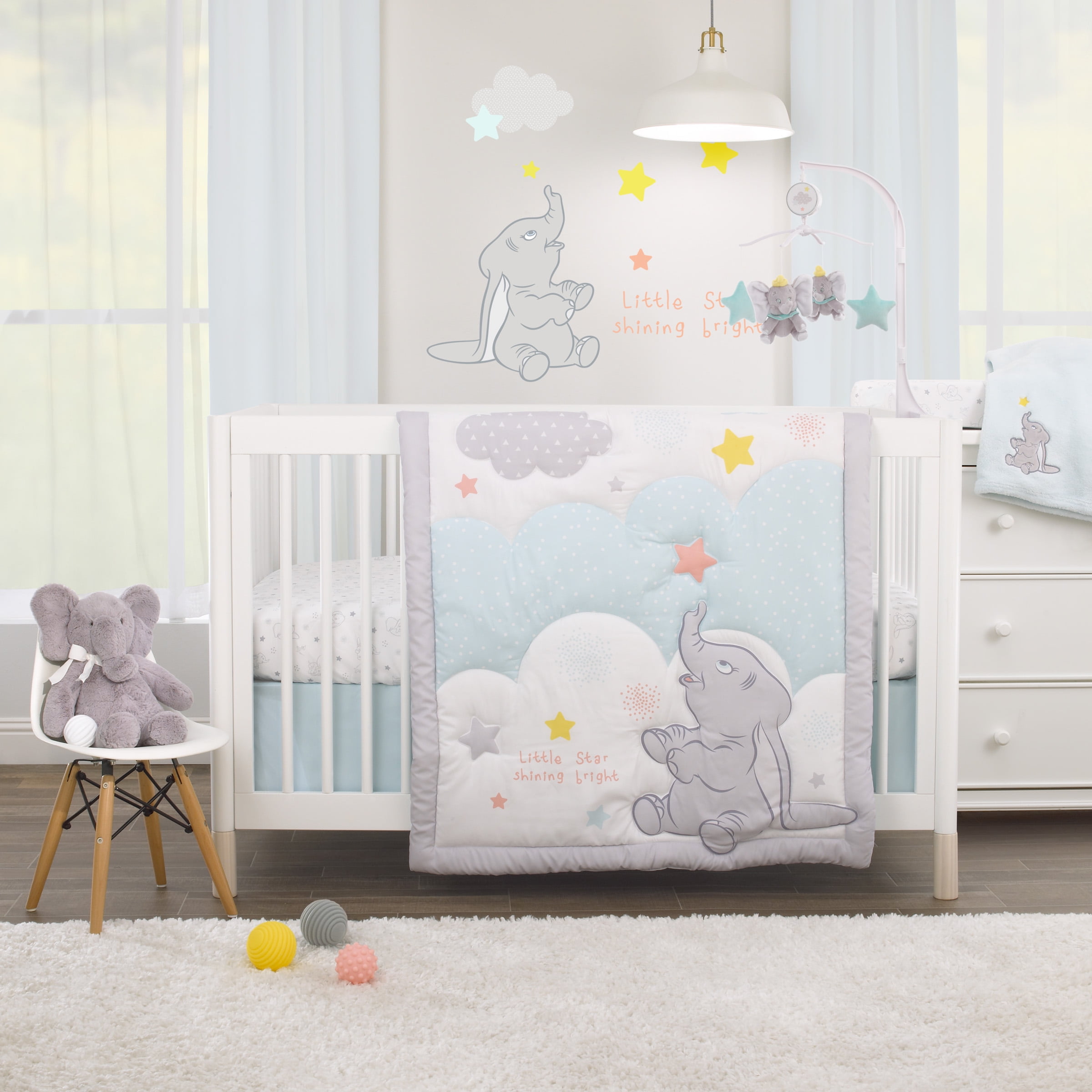 Bright crib bedding best sale