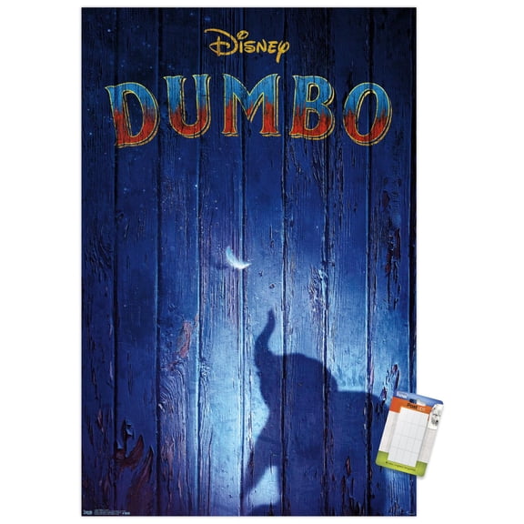 Disney Dumbo - Teaser Wall Poster, 14.725" x 22.375"