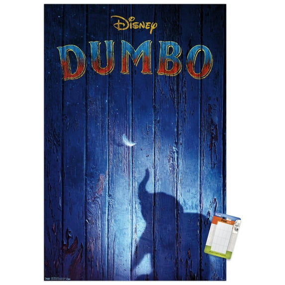 Disney Dumbo - Teaser Wall Poster, 14.725" x 22.375"