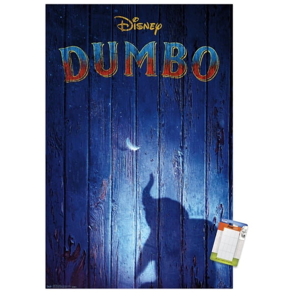 Disney Dumbo - Teaser Wall Poster, 22.375" x 34"