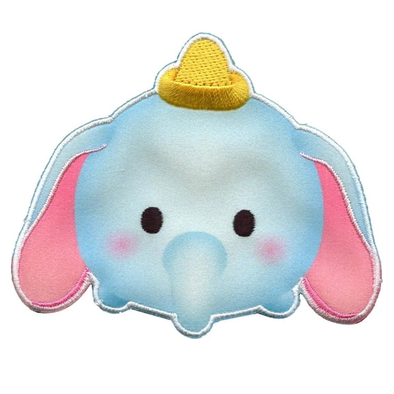 Disney Dumbo Tsum Tsum Embroidered Applique Iron On Patch
