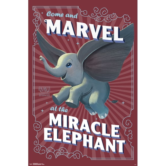 Disney Dumbo - Wonder Wall Poster, 22.375" x 34"