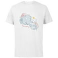 thumbnail image 1 of Disney Dumbo and Mother Best Mom Ever Birthday Mother’s Day - Short Sleeve Cotton T-Shirt for Adults - Customized-White, 1 of 5