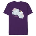 thumbnail image 1 of Disney Dumbo and Mother Best Mum Ever Birthday Mother’s Day - Short Sleeve Blended T-Shirt for Adults - Customized-Purple, 1 of 5
