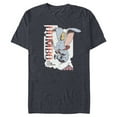 thumbnail image 1 of Disney Dumbo the Flying Elephant Spectacular - Short Sleeve Blended T-Shirt for Adults - Customized-Navy Heather, 1 of 5