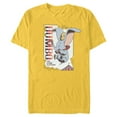thumbnail image 1 of Disney Dumbo the Flying Elephant Spectacular - Short Sleeve Blended T-Shirt for Adults - Customized-Yellow, 1 of 5