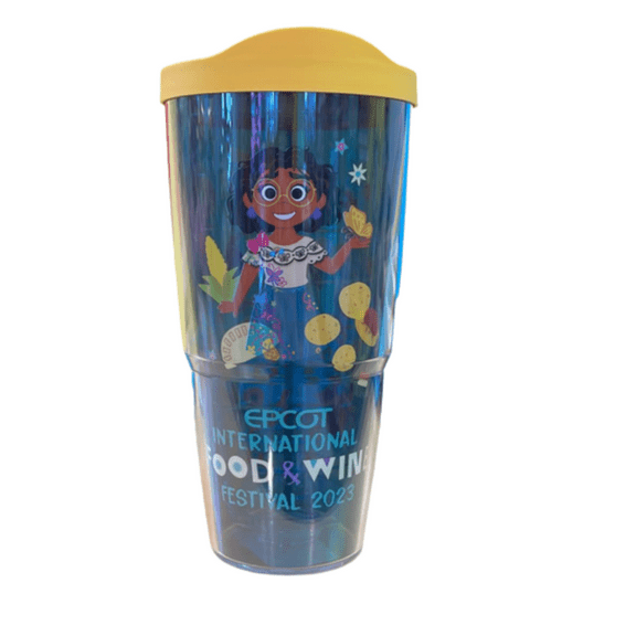 Disney EPCOT Food and Wine 2023 Encanto Mirabel Tervis Tumbler with Lid 24oz New