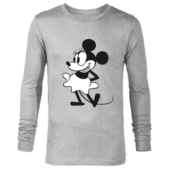 Disney Early Minnie Mouse - Long Sleeve T-Shirt for Men - Customized-Athletic Heather