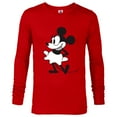 thumbnail image 1 of Disney Early Minnie Mouse - Long Sleeve T-Shirt for Men - Customized-New Red, 1 of 5