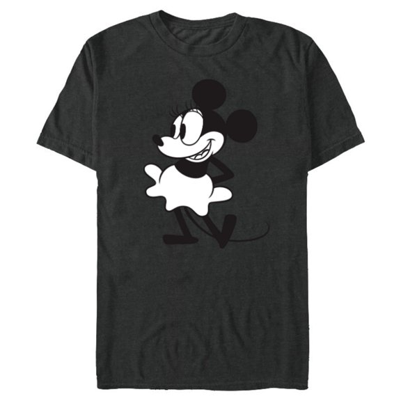 Disney Early Minnie Mouse - Short Sleeve Blended T-Shirt for Adults - Customized-Dark Heather