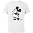 thumbnail image 1 of Disney Early Minnie Mouse - Short Sleeve Cotton T-Shirt for Adults - Customized-White, 1 of 5