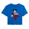 thumbnail image 1 of Disney - Ears on Kinda Day - Juniors Cropped Graphic T-Shirt, 1 of 3