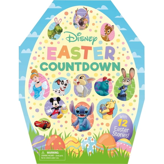 Disney: Easter Countdown: With 12 Easter and Springtime Stories, (Paperback)