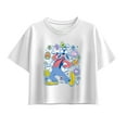 thumbnail image 1 of Disney - Easter Stickers - Youth Girls Boxy T-Shirt, 1 of 4
