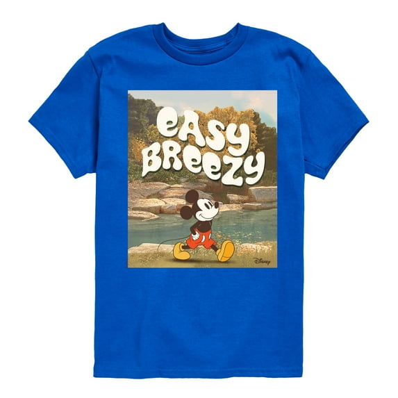Disney - Easy Breezy - Toddler & Youth Short Sleeve Graphic T-Shirt