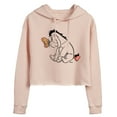 thumbnail image 1 of Disney - Eeyore And Butterfly - Juniors Cropped Pullover Hoodie, 1 of 4